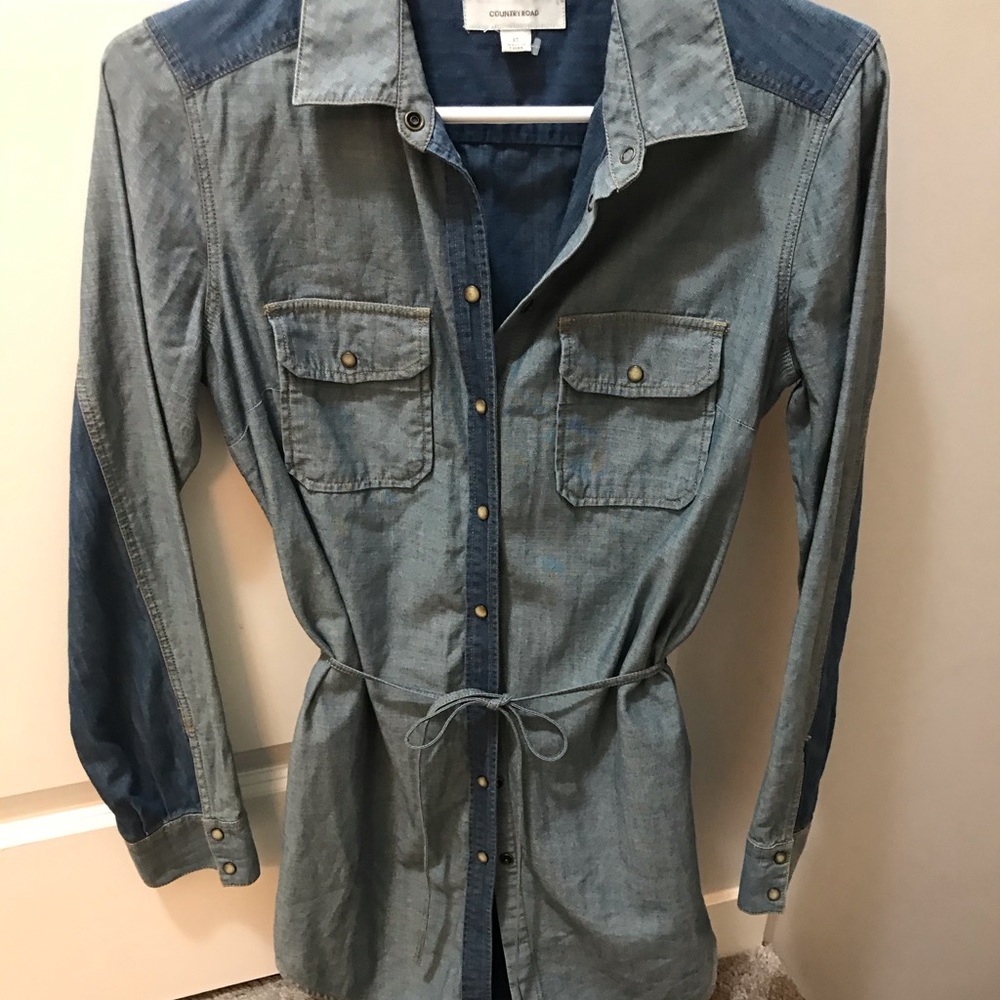 Denim dress